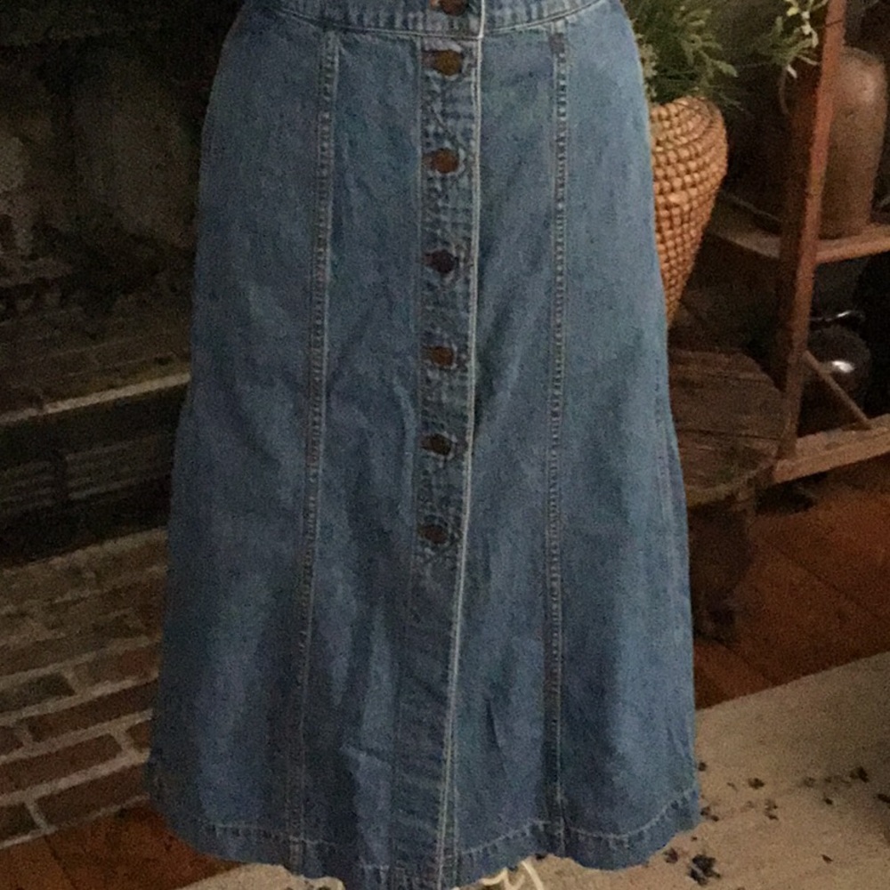 Madewell Jean Top And Skirt - Picture 7 of 10